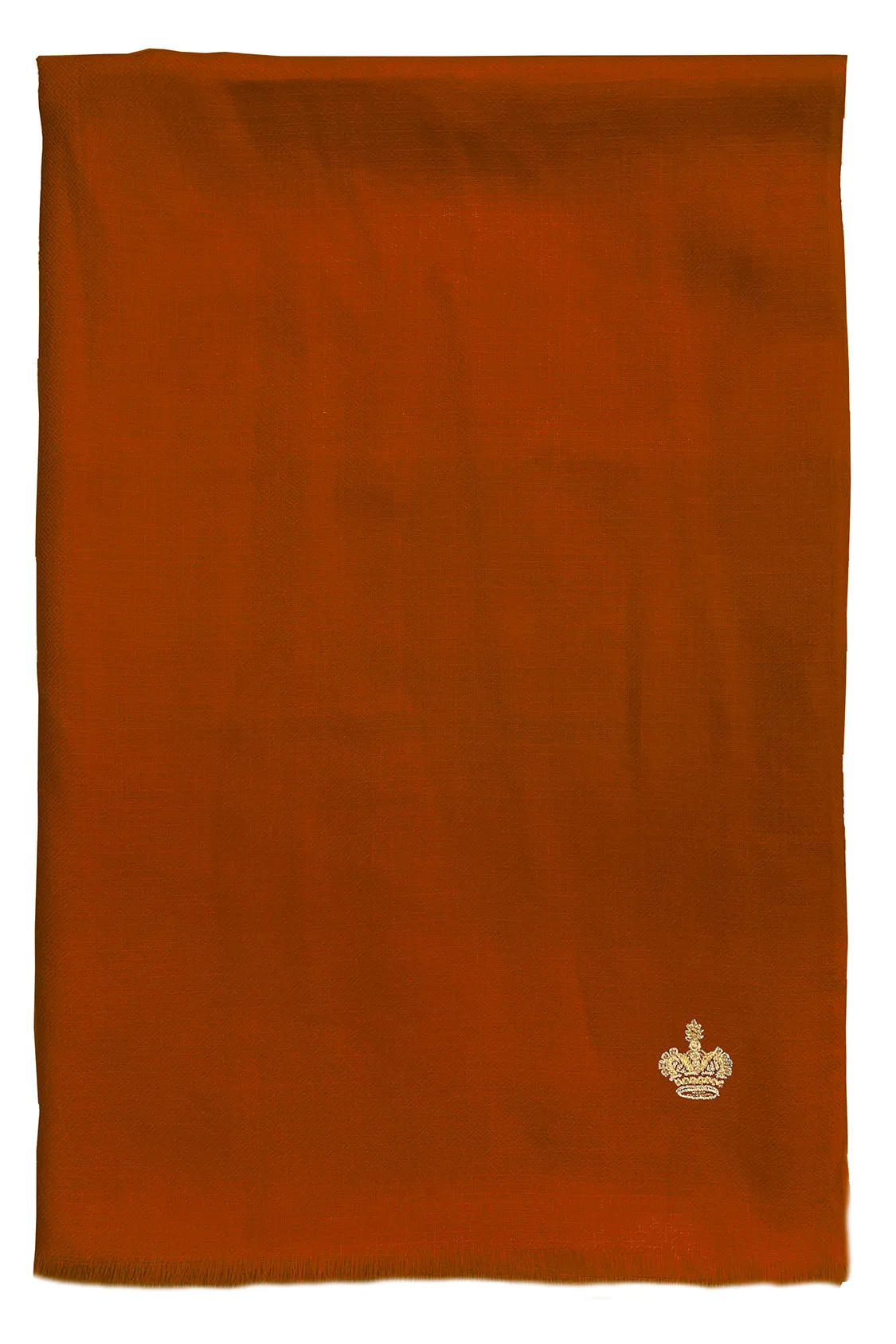 The Crown | Diamond Weave Pure Cashmere Personalized Shawl