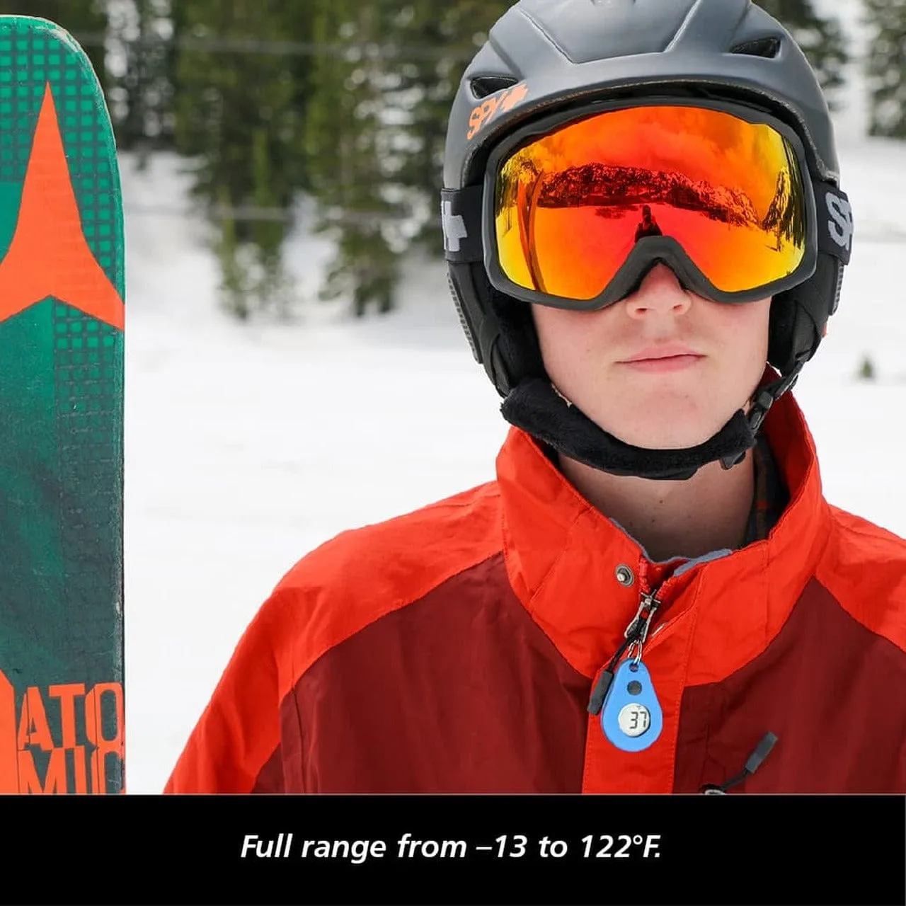 ThermoDrop Zipper-Pull Thermometer