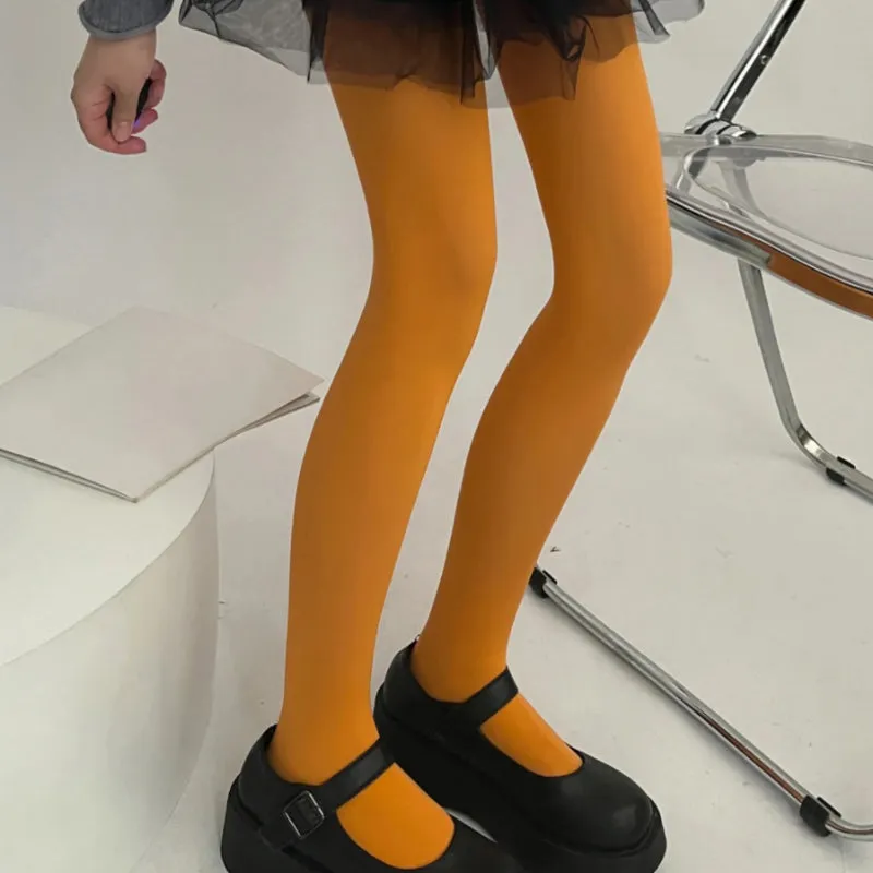 Vibrant Collection of Women's Candy-Colored Tights